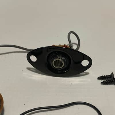 2004 Korean Ibanez RG370DX RG Series Guitar Factory Electronics Wiring, Volume Tone Pot Jack image 2