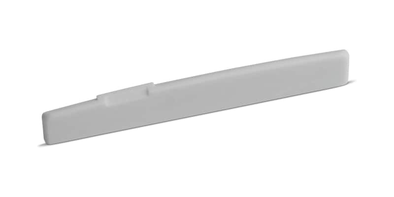 Bone Saddle – Fits Some Larrivee® Guitars - Forward Line B Compensation - 11 mm Height image 1