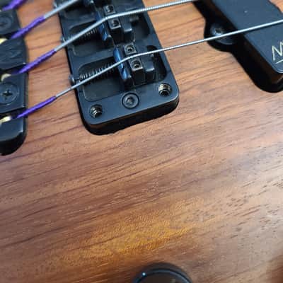 1994 Warwick Thumb NT Neck-Through 4-String Fretless image 16