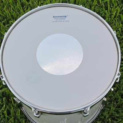 SUPER CLEAN! 1970's LUDWIG (Chicago) 16" CLASSIC WHITE CORTEX FLOOR TOM! RM112 image 6