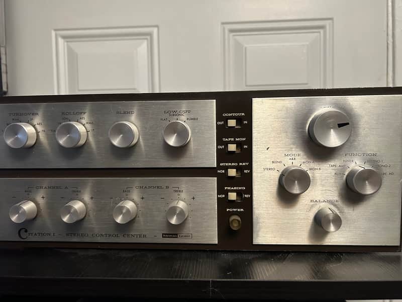 Harman Kardon Citation I Tube Preamp  1965 - Silver