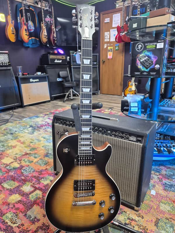 Gibson Les Paul Signature Player Plus 2018 - Satin Vintage Sunburst Bild 1