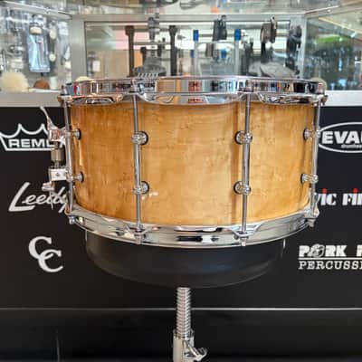 Ludwig Legacy Exotic 6.5X14 Birdseye Maple Snare Drum - Chicago Drum Show Demo image 2