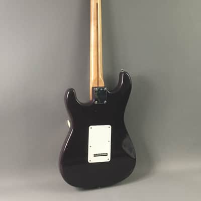 Vintage Custom Fender Solid Body Stratocaster Electric Guitar 1999 Purple 7.8 Lb Upgraded Tremolo HSC image 9