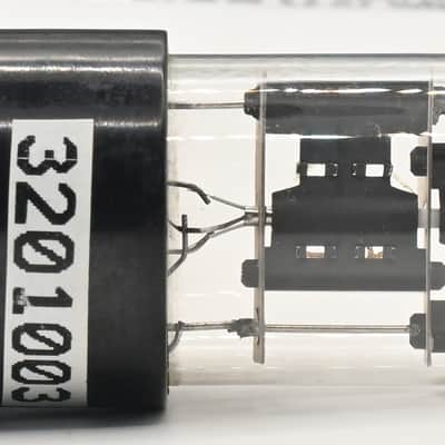 1x1950's Toshiba 6X5GT Black Plates Made in Japan Amplitrex Tested Tube image 8
