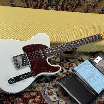 2023 Fender Custom Shop - 61 Tele NOS MBD - Olympic White - ID 5702 image 25