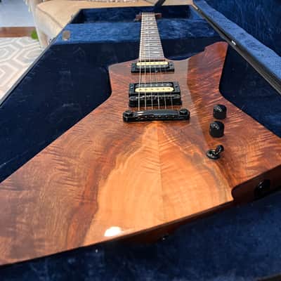 Schecter USA Custom Shop E-1 2020 - Gloss Natural Top / Satin Natural Back image 15