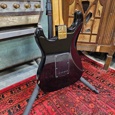 1980 Fender "The Strat" Black with matching headstock image 8