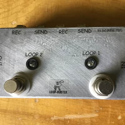 Loop-Master 2-Loop True Bypass Looper Pedal Switcher – Made in USA, In Stock image 1