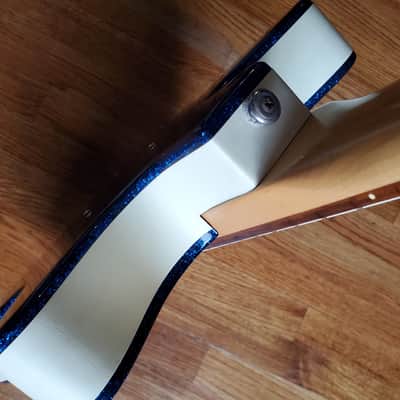 Danelectro Convertible Electric || 1990s - Blue Sparkle image 6
