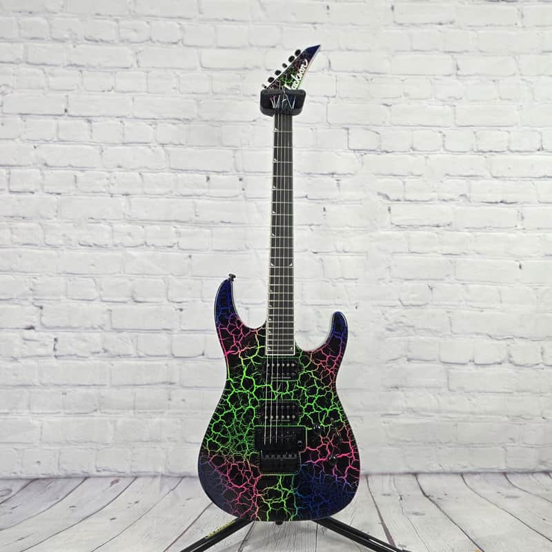 Jackson Guitars Pro Plus Soloist SL2 6 String Electric Guitar Bruised Crackle