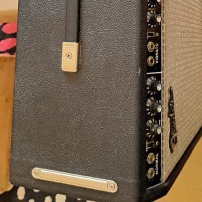 Fender Super Reverb 1966 with a new vibroverb cabinet and two baffles  1x15 & 2x10 (without speakers) image 6