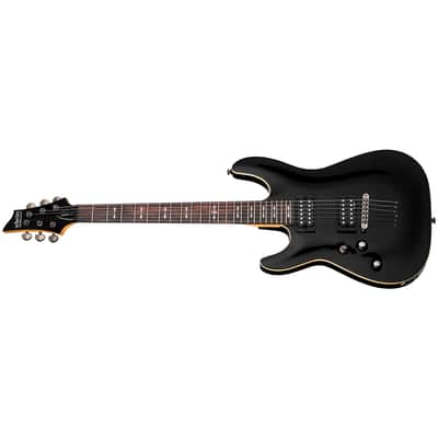 Omen 6 Black LH Schecter image 2