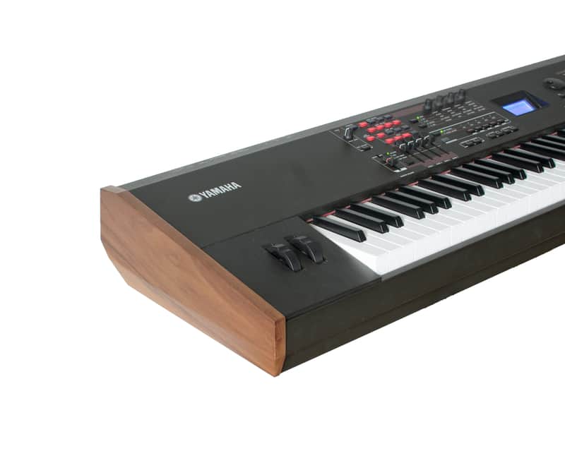 Replacement End Caps for Yamaha S90xs / S90es / S90 S70xs Synthesizer Keyboard | Black Walnut Wood image 1