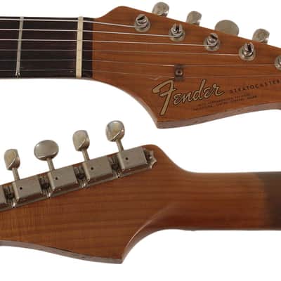 Fender Custom Shop 1964 Stratocaster, Relic, Super Faded Aged Shell Pink image 9