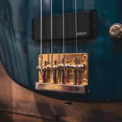 Yamaha RBX760A Active 4-String Bass, Transparent Green image 4