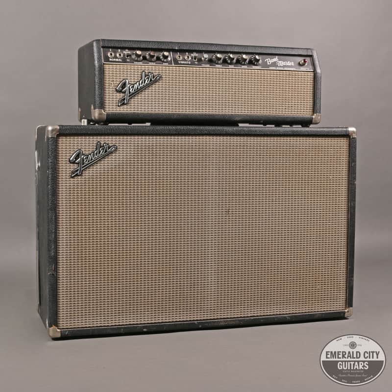 1966 Fender Bandmaster Head and Cabinet image 1