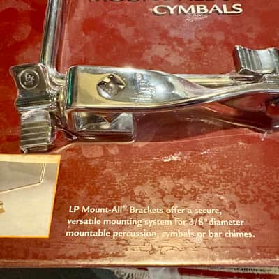 Latin Percussion LP236A Mount-All Cymbal Bracket 2020's - Chrome image 3
