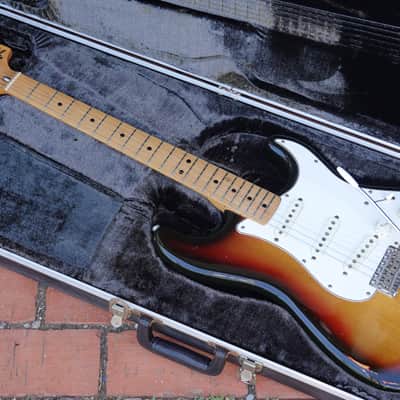 1978 Fender Stratocaster with Maple Fretboard Sunburst image 1