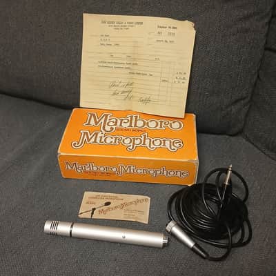 70's Marlboro Sound Works M-400 Uni-Directional Condenser Microphone Mic M400 image 1