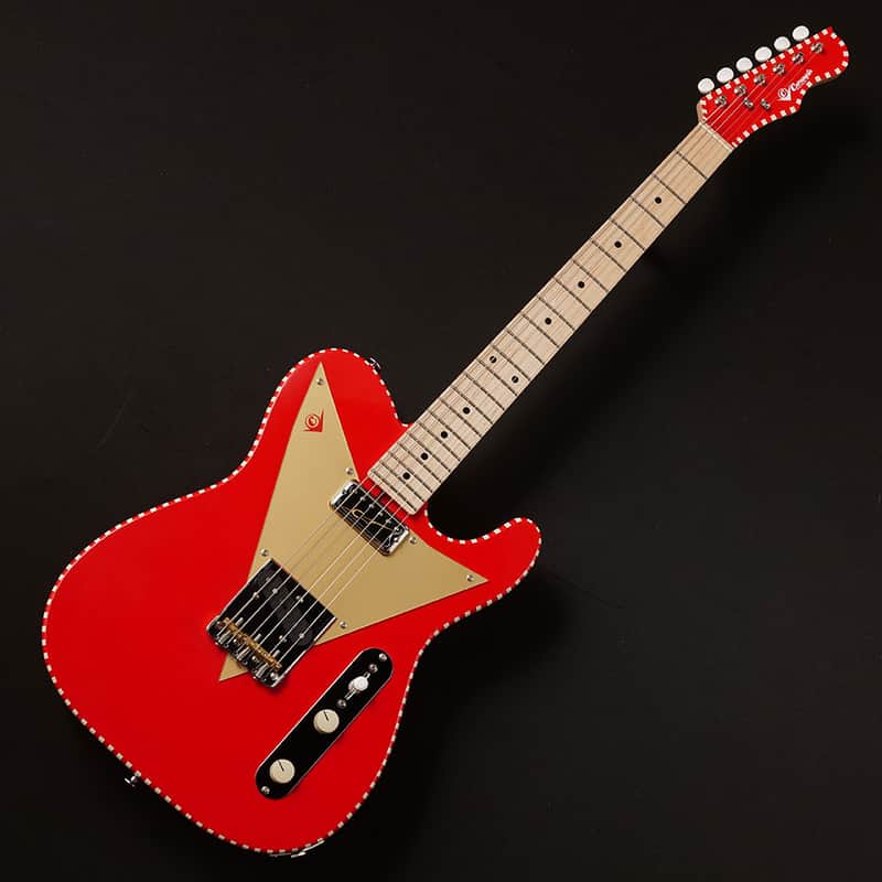 Caramel's Guitar Kitchen CGK V2 PAPRIKA RED w/Curtis Novak Pickups image 1