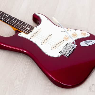 2016 Fender Japan Exclusive Classic '60s Stratocaster Texas Special Candy Apple Red, ST62-TX image 10