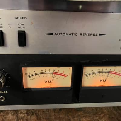 PLEASE READ AD!!! TEAC A-6300 1/4" 10.5 inch 4-Track Auto Reverse Reel to Reel Tape Deck Recorder 1970s - Silver image 2