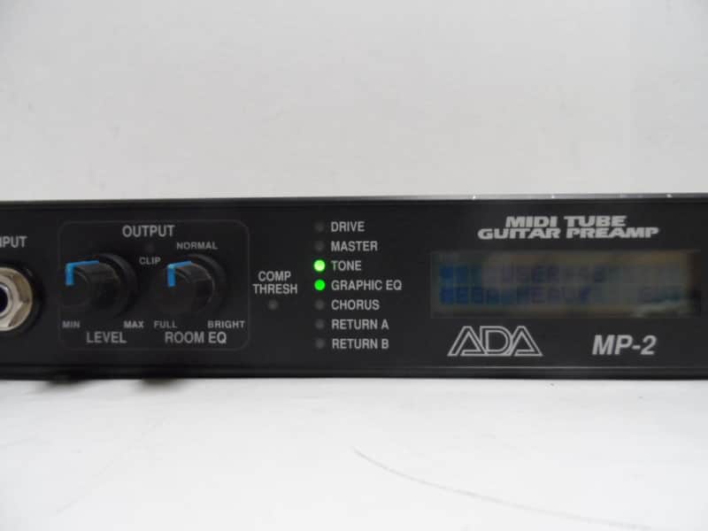 Vintage ADA Mp2 Mp-2 A/DA Two 12AX7 Tubes midi programmable | Reverb