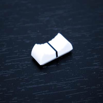 Tascam White Channel Fader Cap for Model 12, Model 16, Model 24 image 4