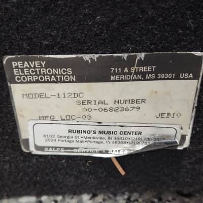 Peavey 112DC 1x12" Passive Speaker image 9