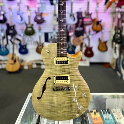 PRS SE Zach Myers Semi Hollow Electric, Trampas Green with Gig Bag - Pre Owned image 1