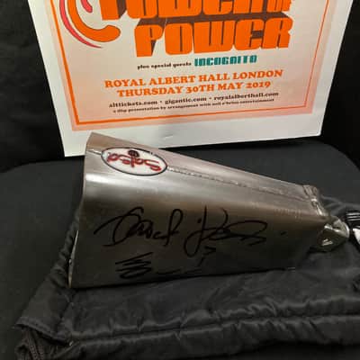 David Garibaldi's Tower of Power, LP Salsa Songo Cowbell, SIGNED! with Bag! image 5