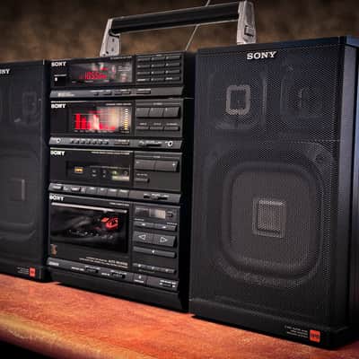 SONY FH-909R 🌈RaRe🌈 Flagship Vintage Cassette Stereo System image 3