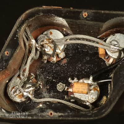 1957 Gibson Les Paul Custom Black w/original Bigsby + "Fretless Wonder" HANG TAG image 22