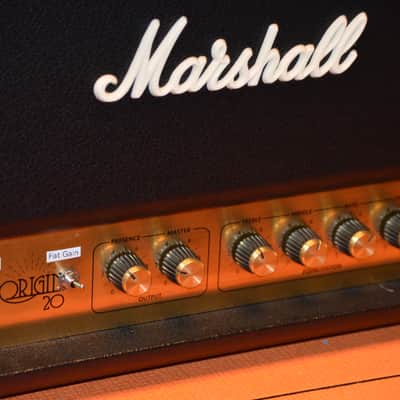 Marshall Origin ORIGIN20H 20-Watt Tube Guitar Amp Head 2018 - Present - Black image 4
