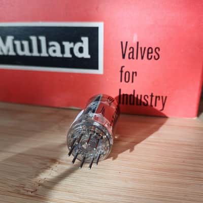 Superb 1970 NOS MULLARD Blackburn ecc83 12ax7 UK I63 Valvo label, extra strong, Orange Hiwatt Marshall Vox image 9