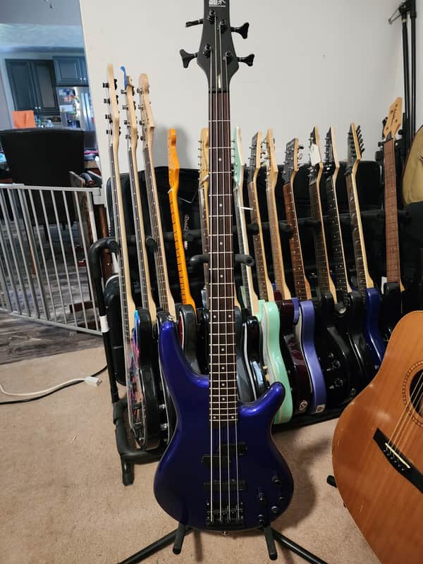 Ibanez sr400 Soundgear Bass 1996 Jewel Blue image 1
