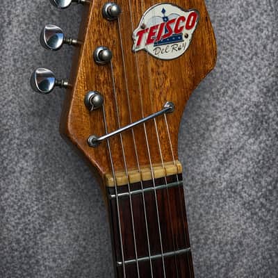Vintage 1960s Teisco Del Rey MIJ Offset – Single Pickup, Original, Clean Player image 8