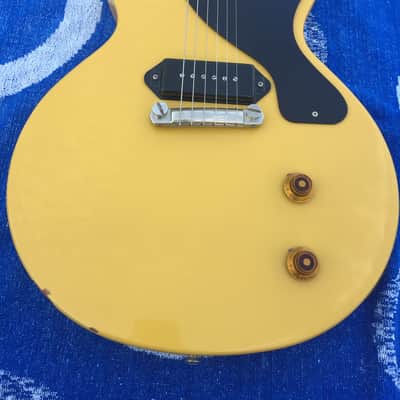 Greco EJR54-50 1982 Super Real Single Cut Les Paul Junior - TV Yellow Jr – Located in the US image 5