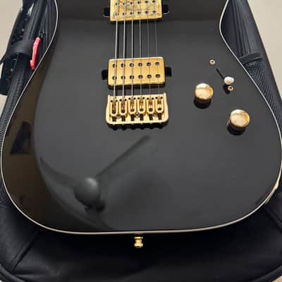 Schecter Reaper-6 Custom 2023 - Gloss Black with Bareknuckle Juggernaut pickups image 4