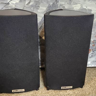 Polk Polk Audio RM 7- 3 speakers RM-8-2 speakers 90s  - Piano black image 2