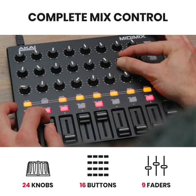 Akai Professional MIDImix (High-Performance Portable DAW Mixer) image 6