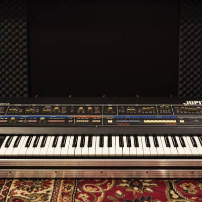 Roland Jupiter 6 61-Key Synthesizer 1983 - 1985 - Black