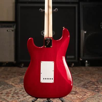 Fender Richie Kotzen Stratocaster, Maple Fingerboard Electric Guitar - Transparent Red Burst with Gig Bag - Demo image 7