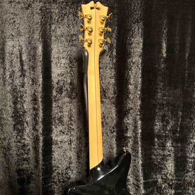 D'Angelico Deluxe Bedford Semi Hollow Black With Free Hard Case image 8