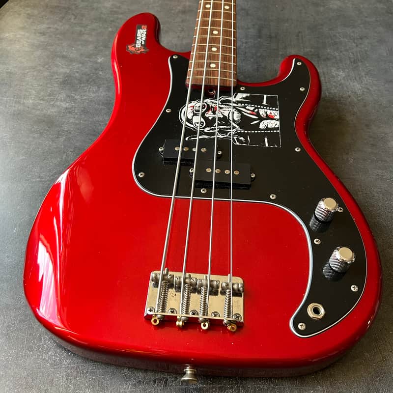 Yamaha PB400RA 1980s Made in Japan Precision Pulser Bass Candy Red