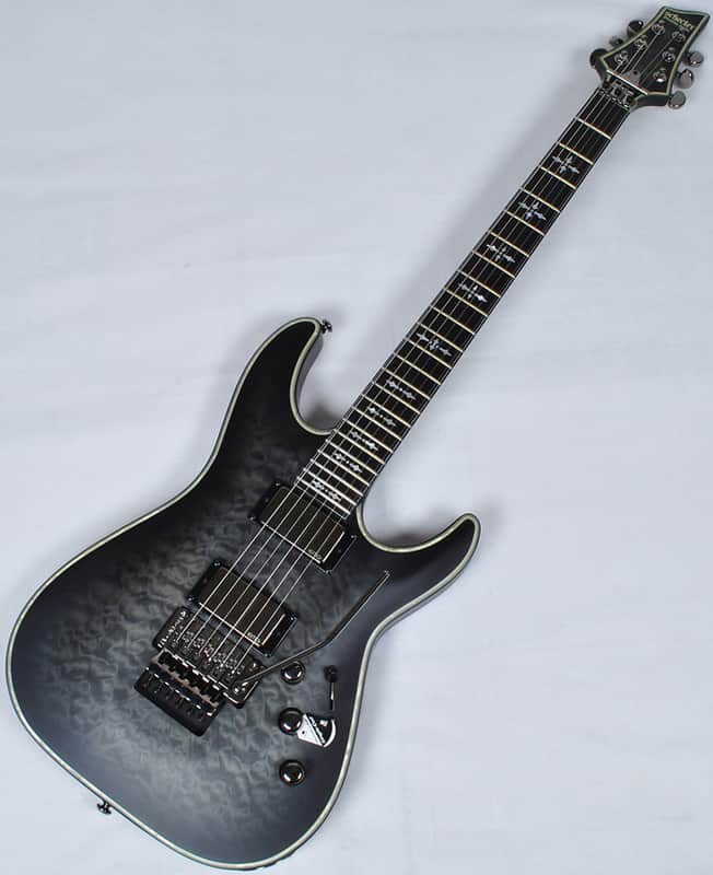 Schecter Hellraiser Extreme C-1 FR E Electric Guitar in See-Thru