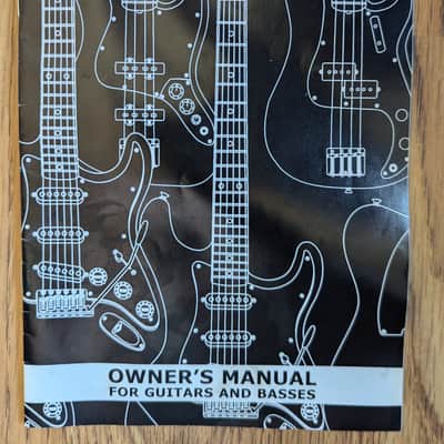 Fender Owners manual for guitars and basses 2002 image 1