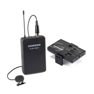 Samson SWGMMSLAV Go Mic Mobile Digital Wireless Lavalier System with LM8 Lavalier