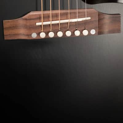 Gibson J-45 Special Dreadnought Acoustic Guitar - Ebony Satin with Gig Bag image 11